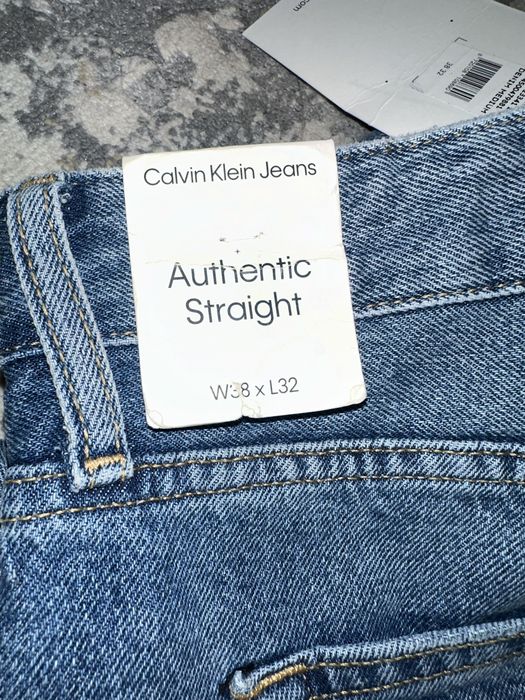 Джинси calvin klein authentic Straight w38*L32