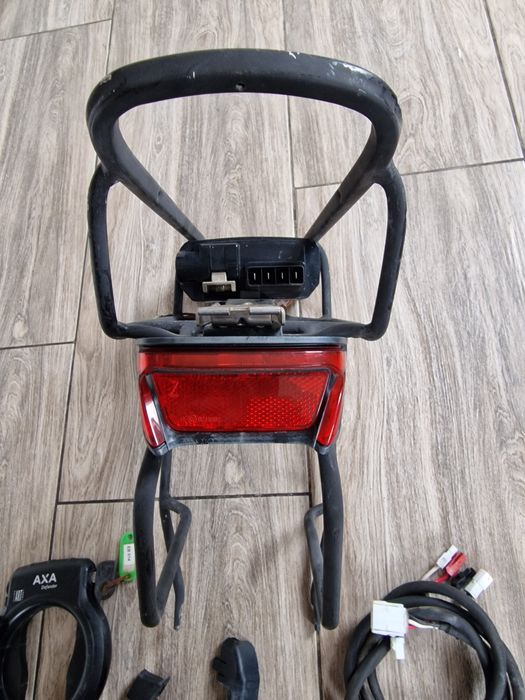 Bagażnik rowerowy tylny pod baterię Gazelle Orange C7