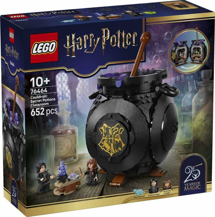 Конструктор LEGO Harry Potter 76464 Котел: Таємний клас зіллєваріння