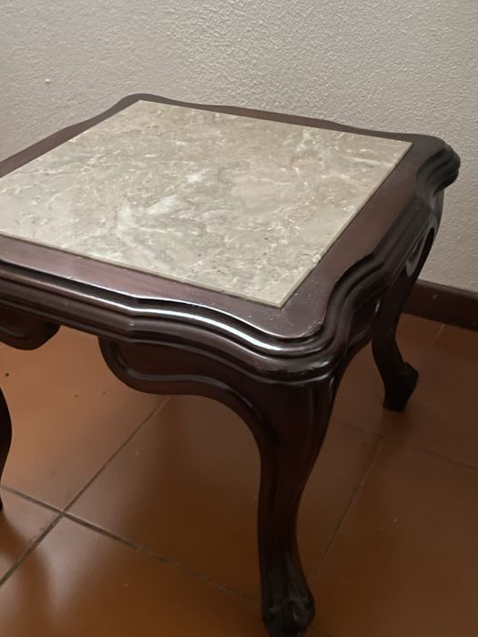 Mesa apoio mármore
