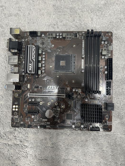 Материнська плата MSI B450M PRO-VDH MAX