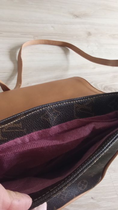 Torebka listonoszka plus portfelik Louis Vuitton
