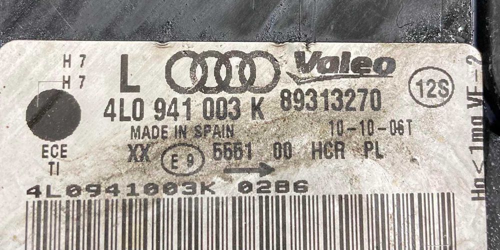 Фара Фары 4L0941003AK \ 4L0941004AK Аudi Q7  2006 - 2009