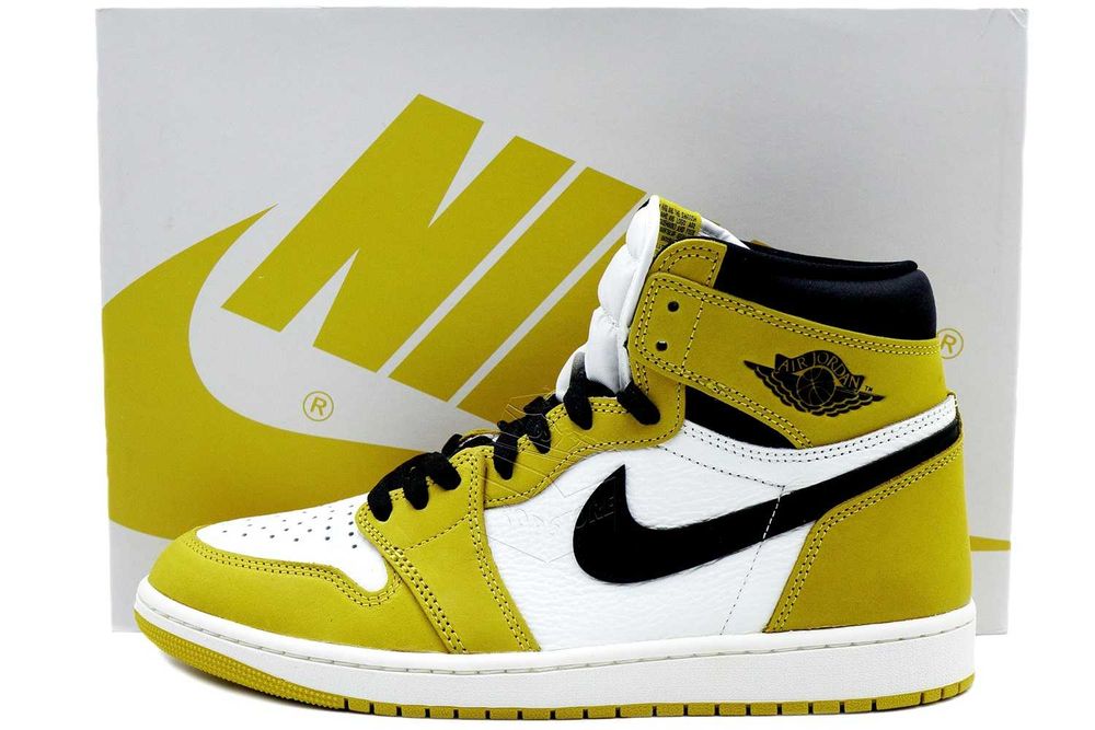 Nike AIR JORDAN 1 High OG Yellow Ochre – Buty | DZ5485–701