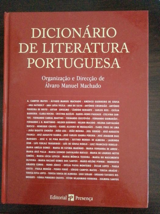 Dicionário de Literatura Portuguesa, de Álvaro Manuel Machado