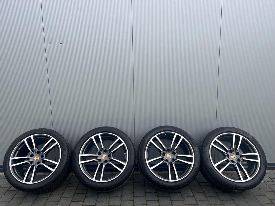 Felgi aluminiowe porsche cayenne turbo r21 + opony letnie Pirelli PZERO
