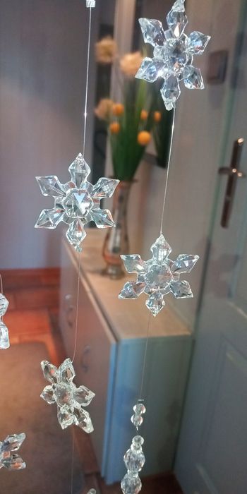 Łapacz snów ozdoba kryształki 116cm