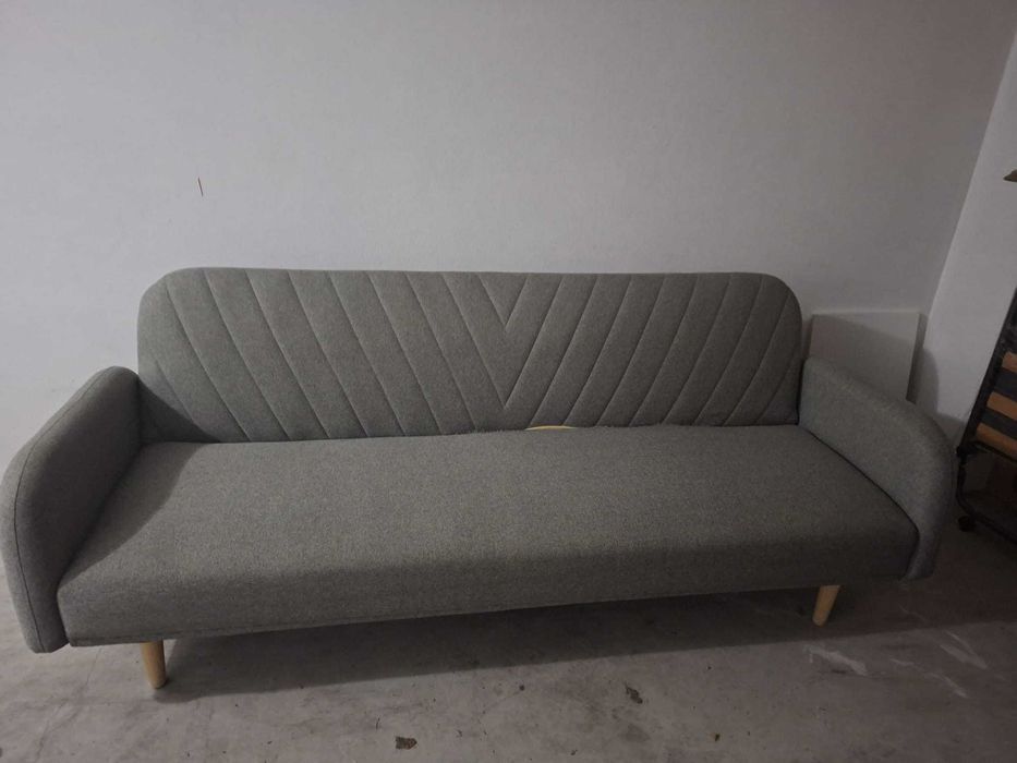 Sofá Cama Cinza - NÃO Entrego!