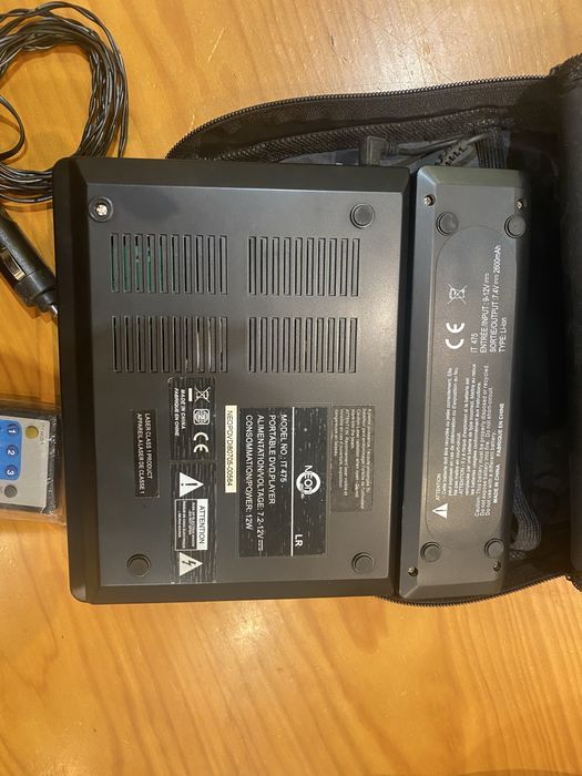 Leitor de DVD portátil