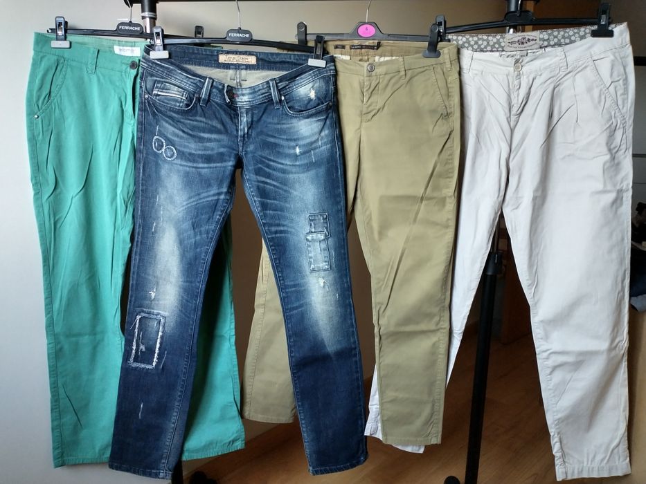 Calças ganga corsários 40 Tiffosi Red Oak Bershka Mango