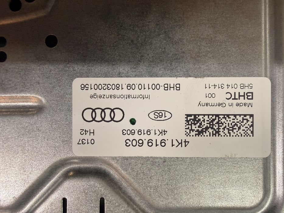Wyswietlacz Audi 4K1.919.603