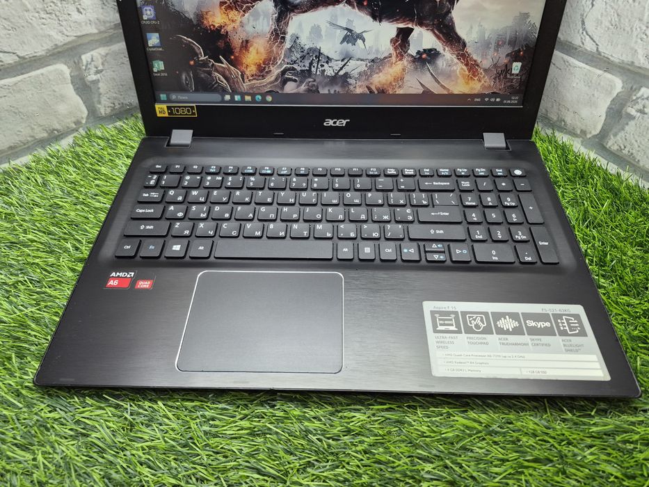 Магазин:Acer F5-521 / AMD A6-7310 / 4ГБ ОЗУ / 128ГБ SSD / AMD Radeon R4 / Гарний ноутбук.