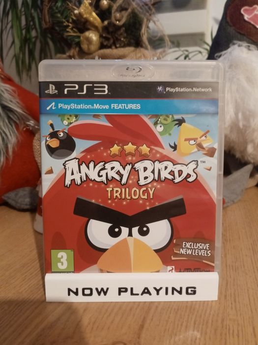 Gra Angry Birds TRILOGY w bardzo dobrym stanie na PlayStation 3 ps3
