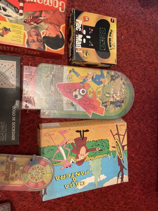 Jogos de tabuleiro vintage