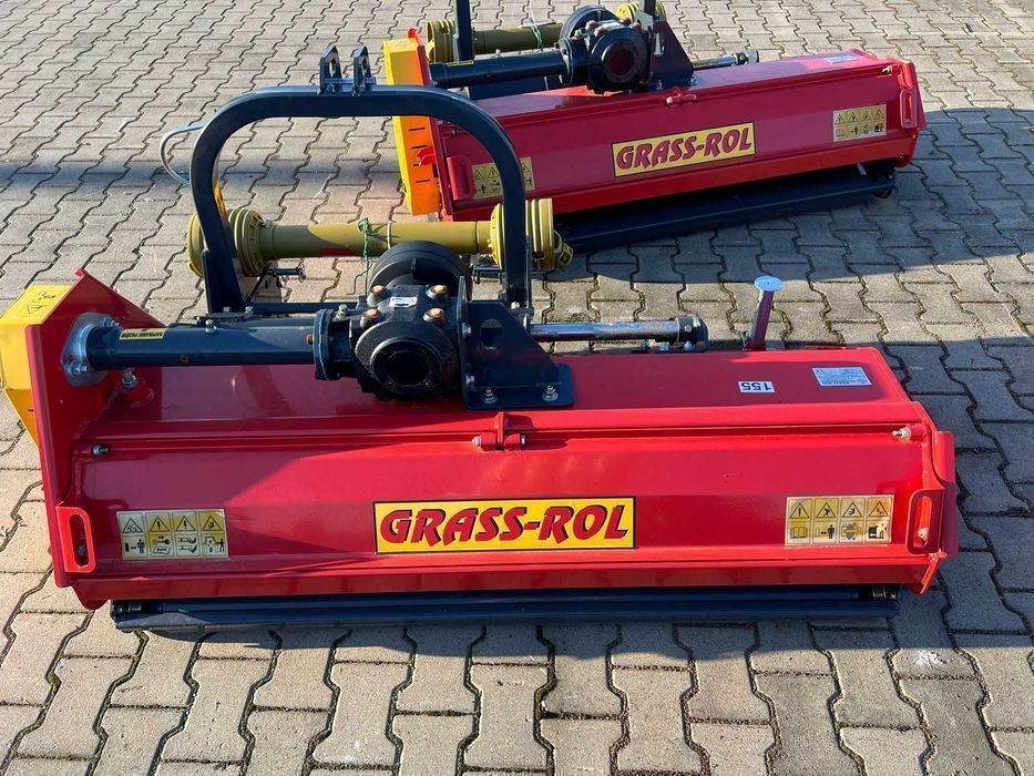 Polska kosiarka mulczer traktorek bijakowa Grass-Rol 135,155,175,195 nowa transport
