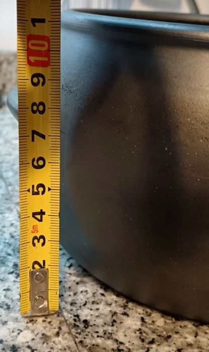 Panela de louça preta