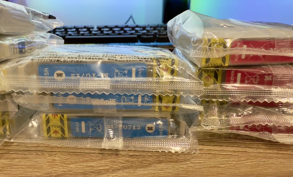 Tinteiros Epson - T0711/T0712/TT0713/T0714