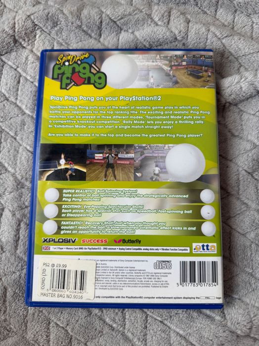 Gra SpinDrive Ping Pong | PS2 | PLAYSTATION 2