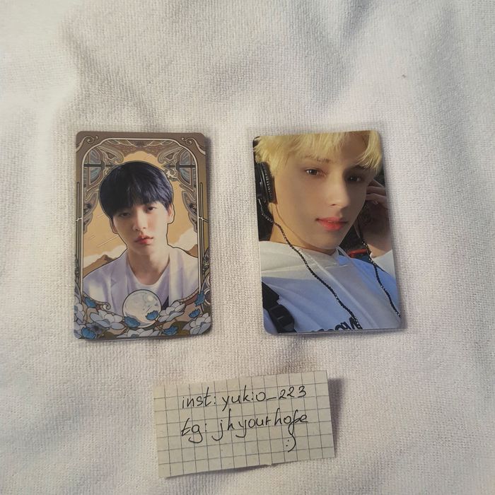 kpop txt сет карток