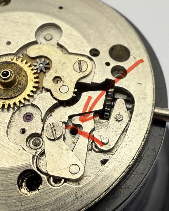 Mechanizm Werk Cal HB 111 na części