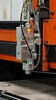 Conversão LASER CO2 corte de metais em LASER FIBRA