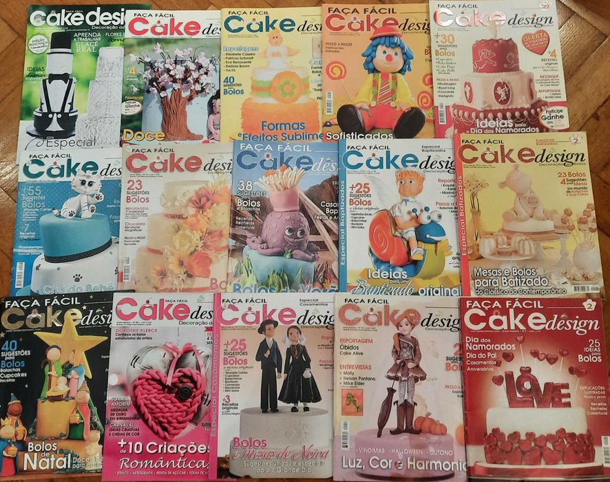 Revistas de Cake Design (86 unidades)