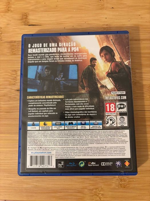 Jogo The Last Of Us Remastered PS4
