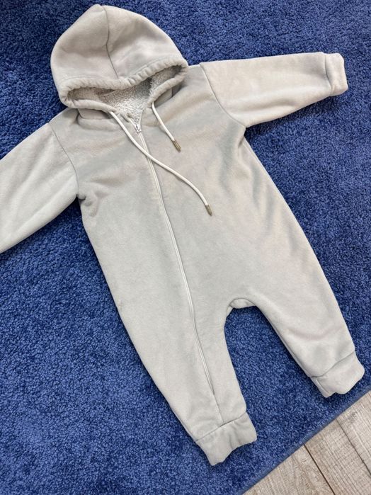 Комбінезон велюровий на хутрі