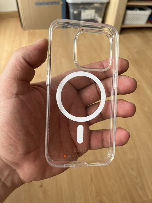 Etui SBS MagSafe do Apple iPhone 15 Pro / transparentne ! Nowe/