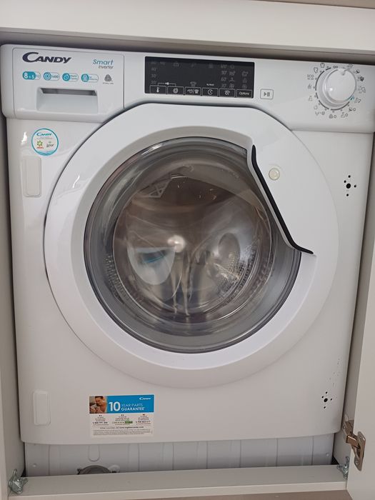 Maquina de encastre, lava e seca