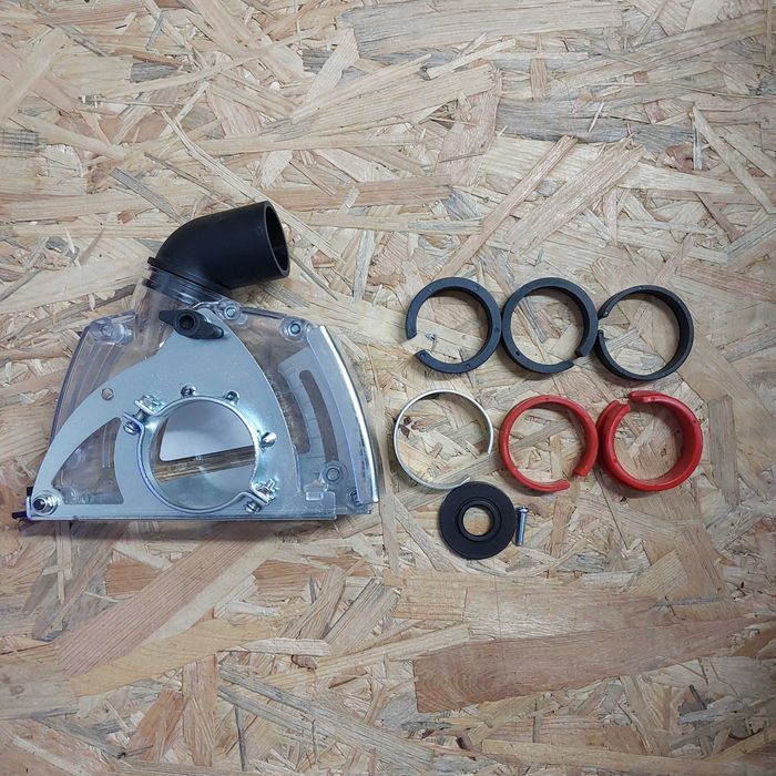 Nasadka do zbierania pyłu szlifierki kątowe