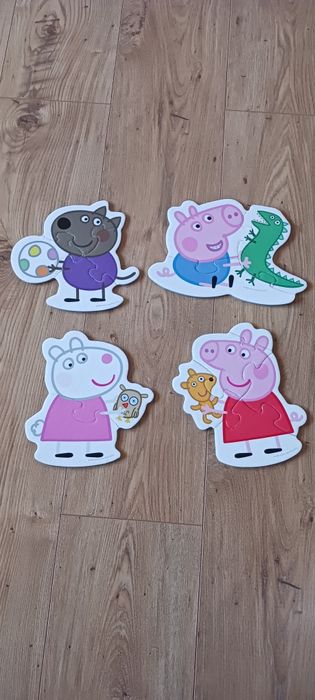 Puzzle Świnka Peppa + gratis