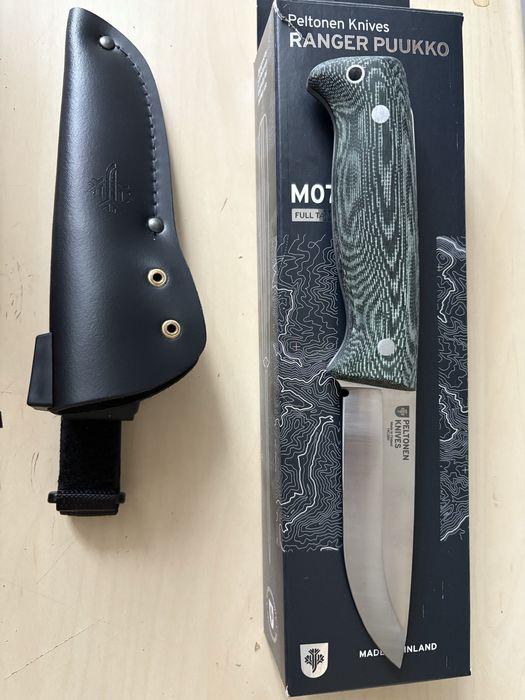 Nóż Peltonen m07 Full Tang green mikarta nowy gwarancja