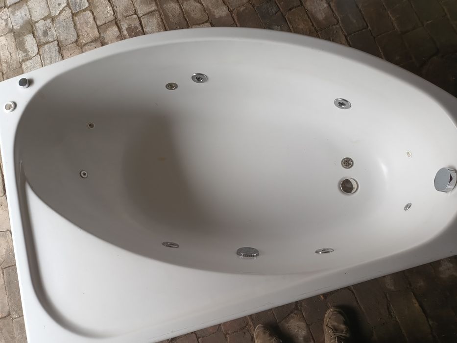Wanna z hydromasażem