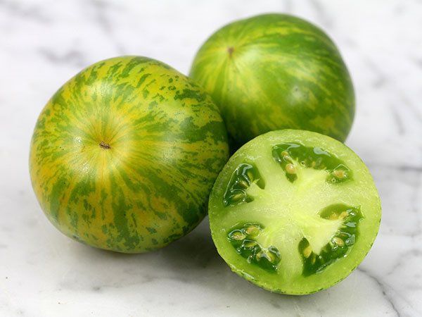 10 Sementes de tomate Green Zebra - rara