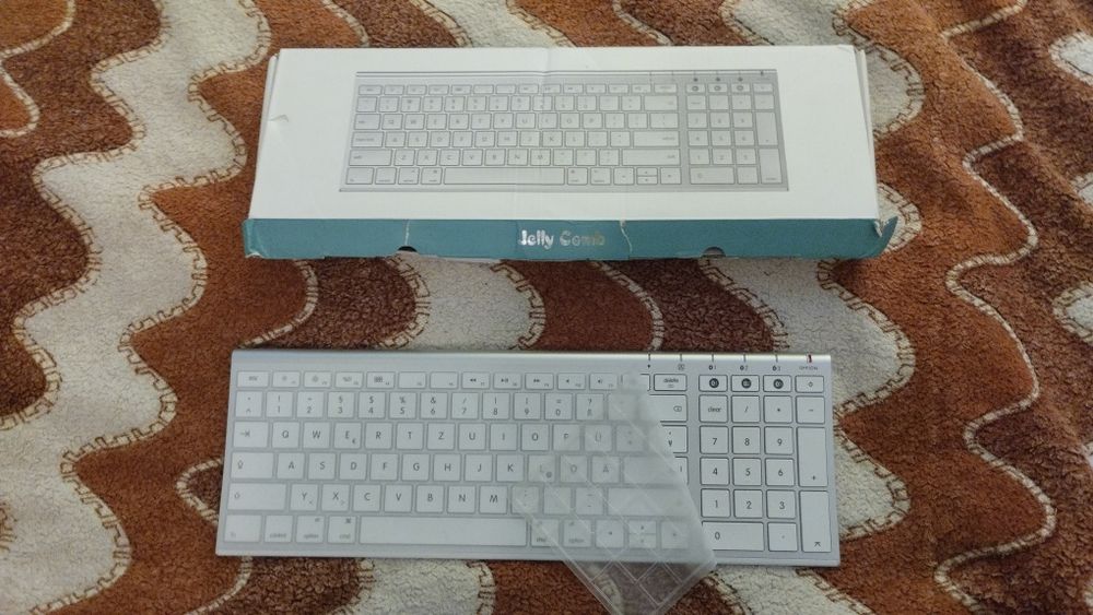 Безпроводная клавиатура Jelly Comb K15B-3 Silver