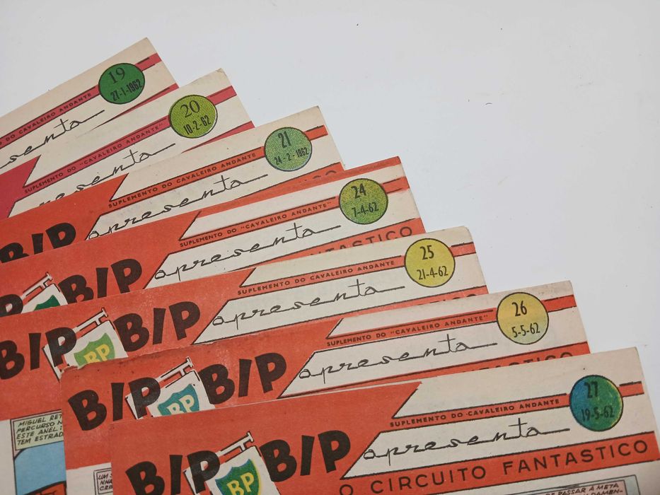 Suplementos Cavaleiro Andante - BIP-BIP - varios numeros