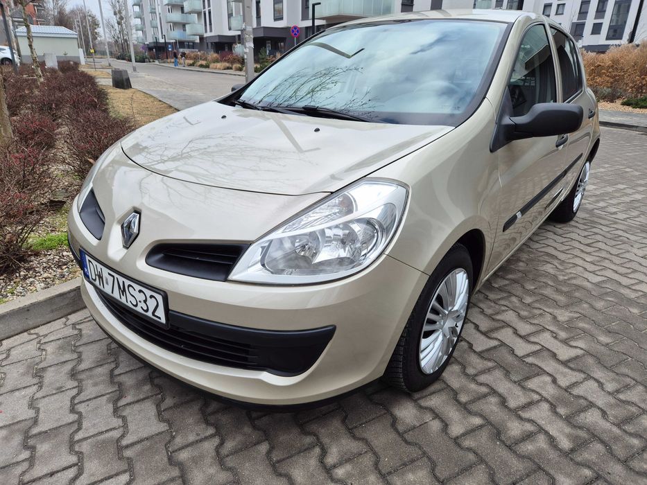 Renault Clio 3 1.2 16v Salon Polska -108tyś/km -Bezwypadkowy -Oryginał