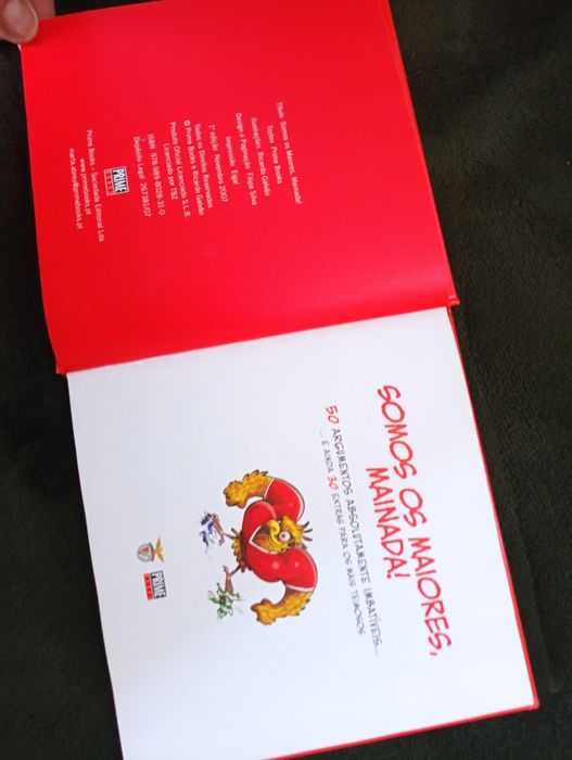 Benfica - Somos os Maiores, Mainada!	50 Argumentos absolutamente imbat