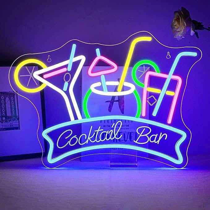Nowy neon led drinks