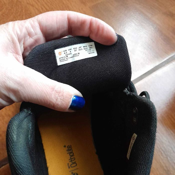 Botas Pretas Timberland