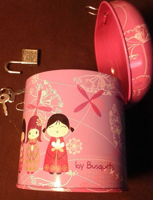 Mealheiro BUSQUETS original pedagógico + aloquete.