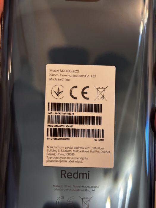 Xiaomi Redmi Note 9 PRO 128 GB