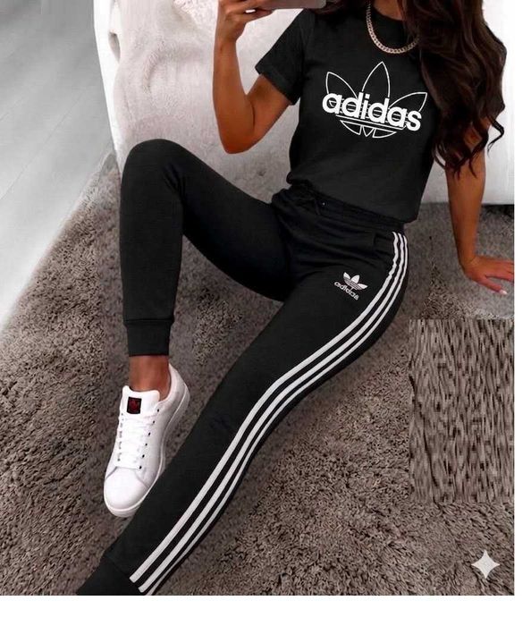 S,L.XL,- Damski dres komplet Bluzka+spodnie.