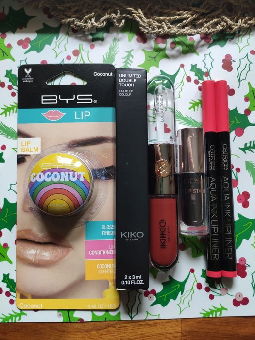 Zestaw błyszczyków Kiko Milano Gosh Catrice Bys