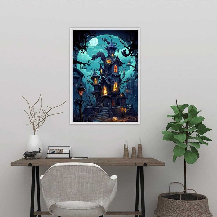 DIY Zestaw do malowania diamentami 5D dekoracja ścienna NOWE s069