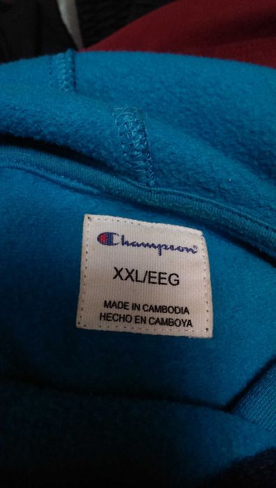 Оригинальный и Стильный  худи Champion в крутом цвете УНМИСЕКС L-XL