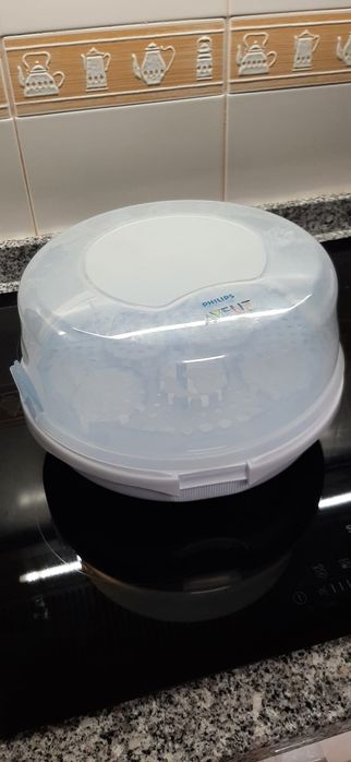 Esterilizador a vapor para microondas, da Philips Avent