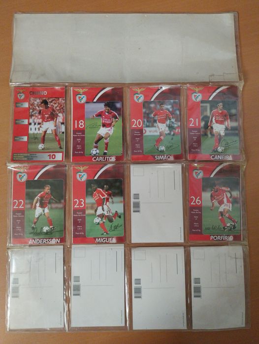 Postais do Benfica.