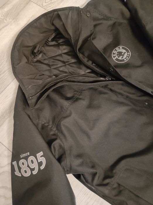 Kurtka + polar bezrękawnik Skoda 2w1 męska jesienno zimowa S M L